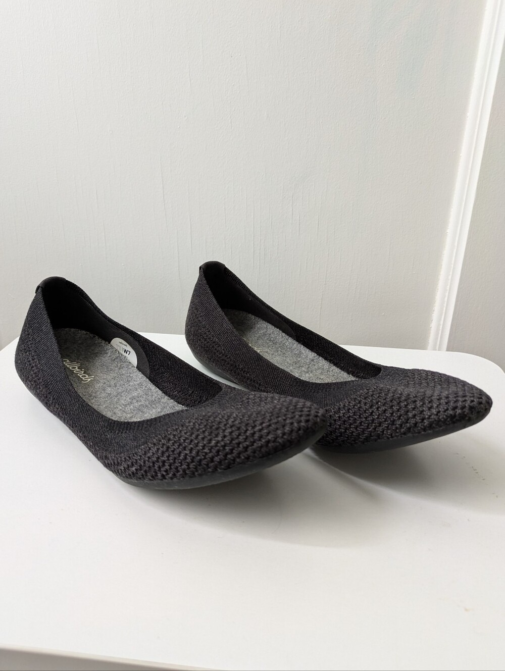 Allbirds Women’s Black Knit Ballet Flats